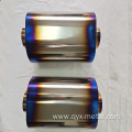 Oval Muffler Offset Racing Exhaust System Muffler
